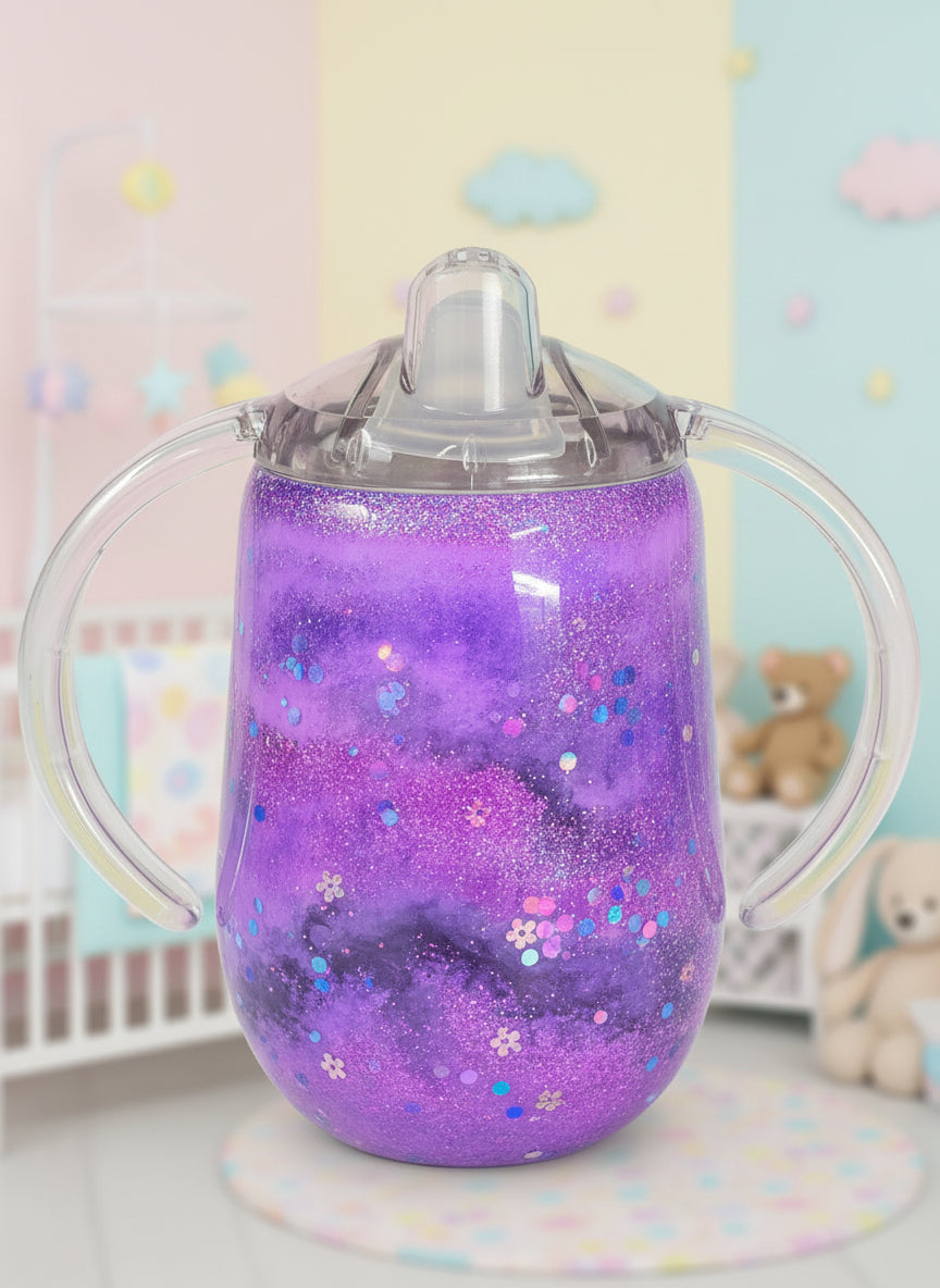 8 oz. Playful Purple Sippy Cup