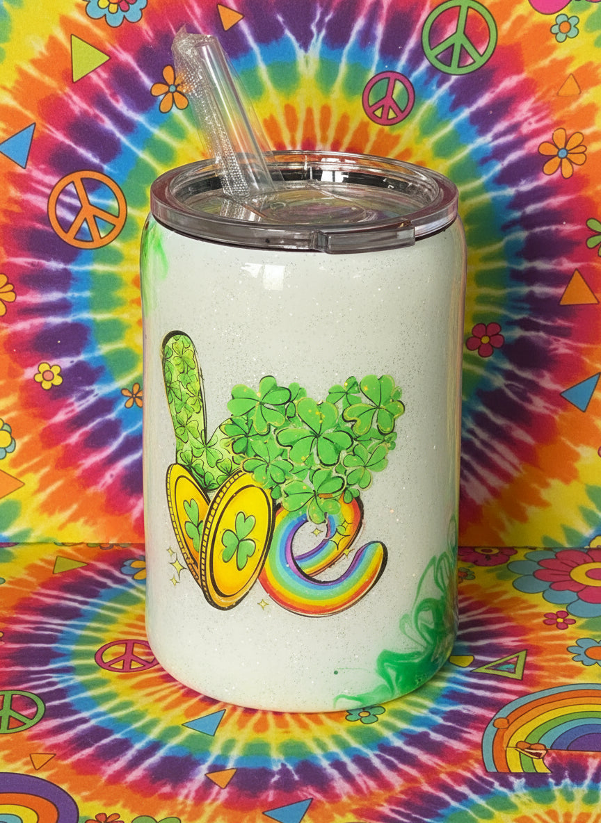 Irish Hippie 12 oz. can or bottle Koozie