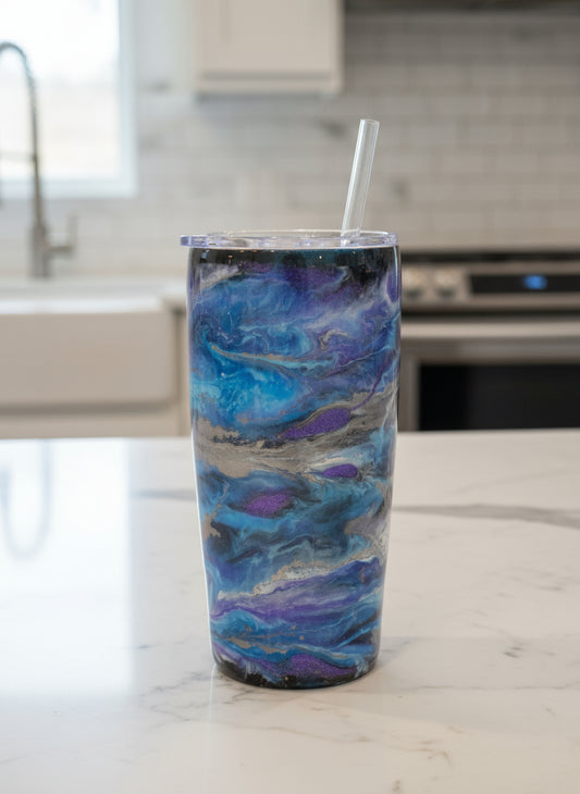 Purple Shallow 22 oz. Tapered Cup