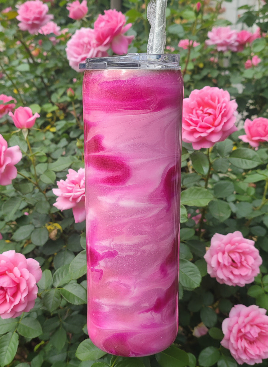Velvet Rose 30 oz. Tall Skinny Cup