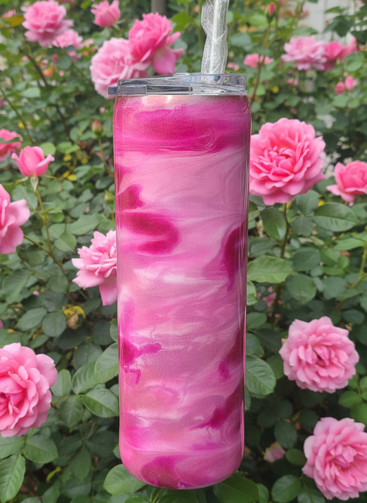 Velvet Rose 30 oz. Tall Skinny Cup