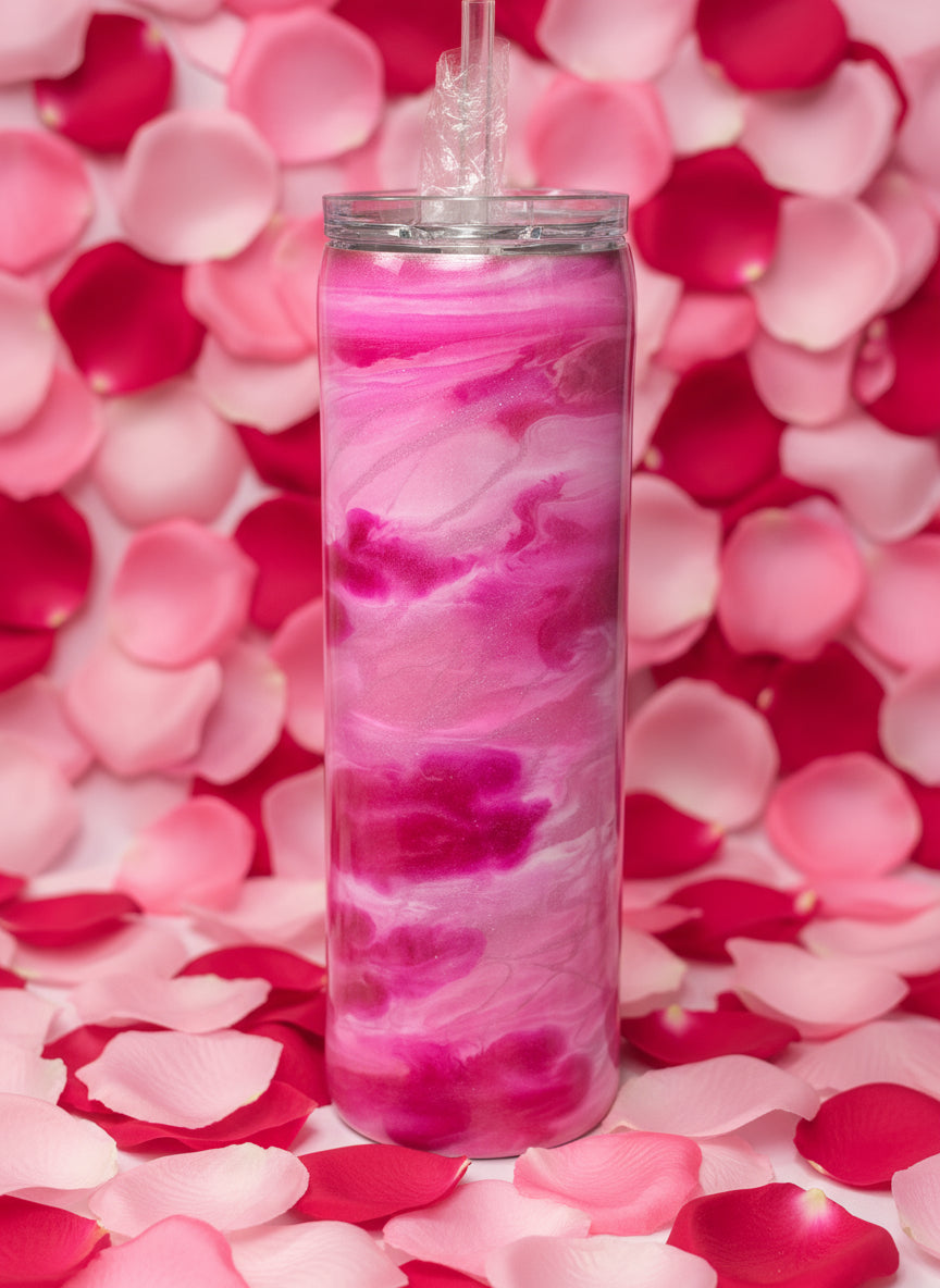 Velvet Rose 30 oz. Tall Skinny Cup