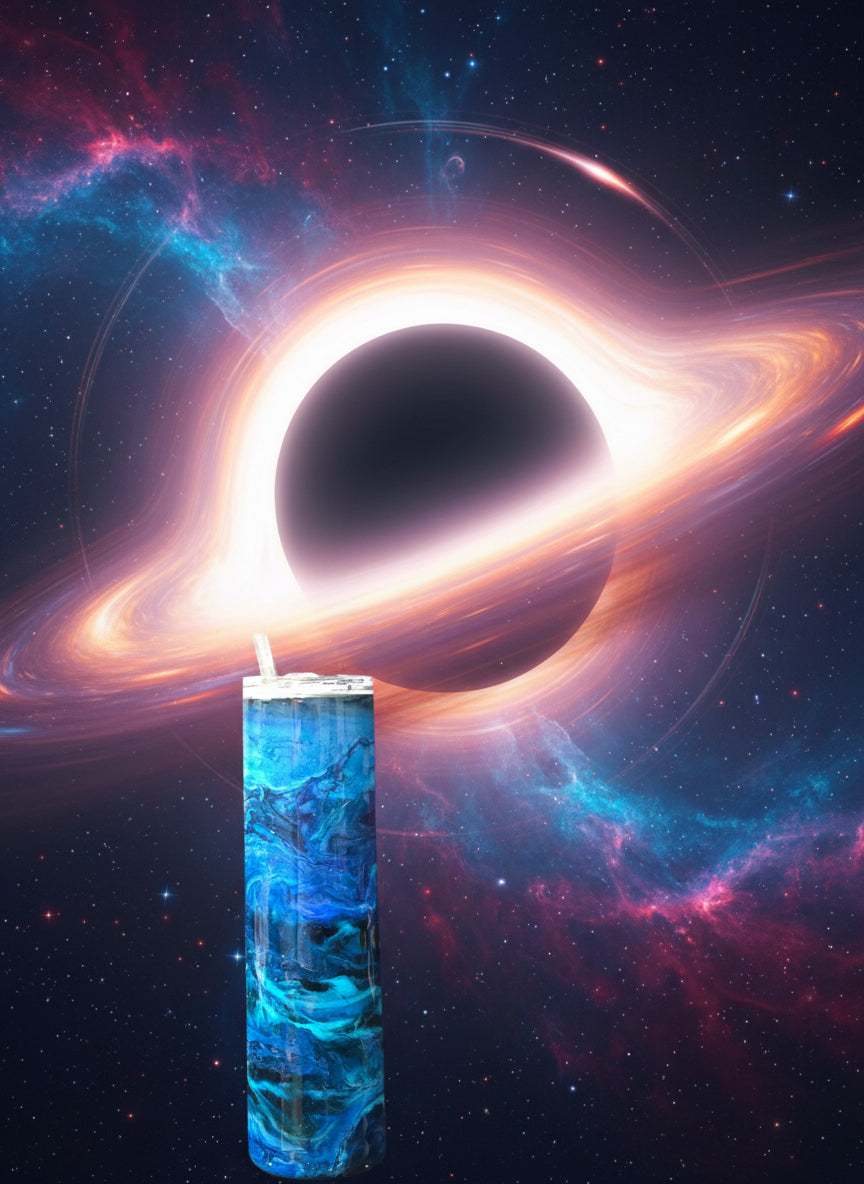 Solar Blue 30 oz. Tall Skinny Cup