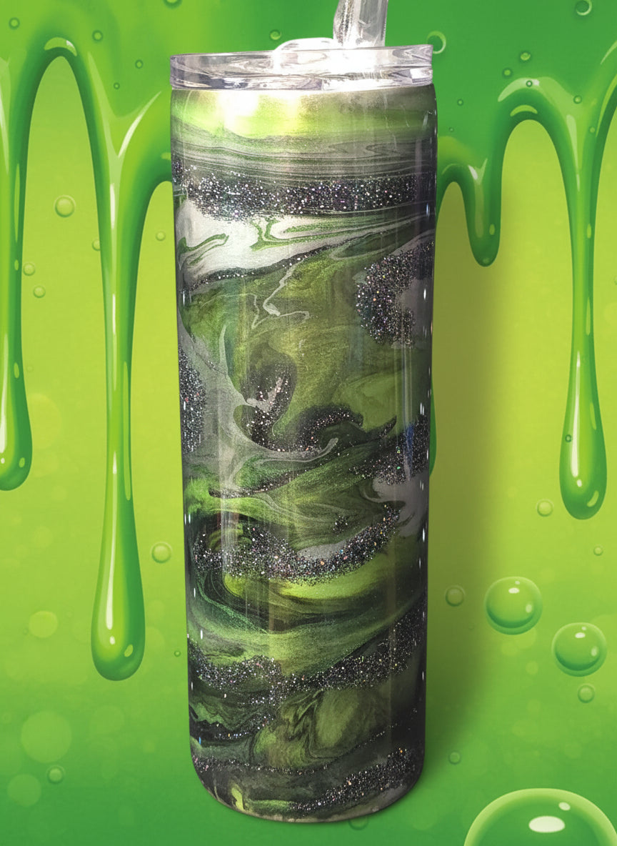 Slime Lime 20 oz. Tall Skinny Cup