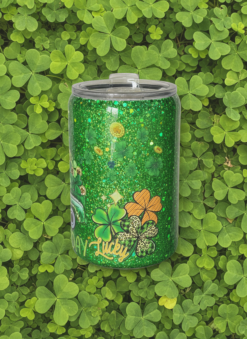 Pot O Glitter 12 oz. Dual Use Koozie