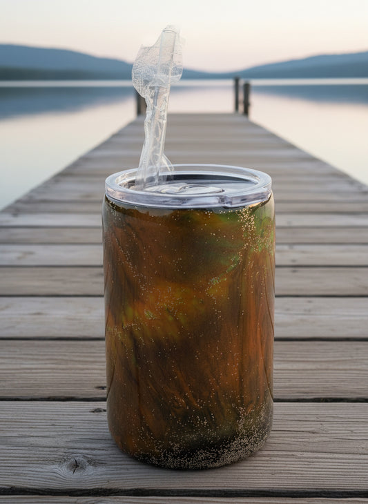 12oz. bottle or can Douzie.